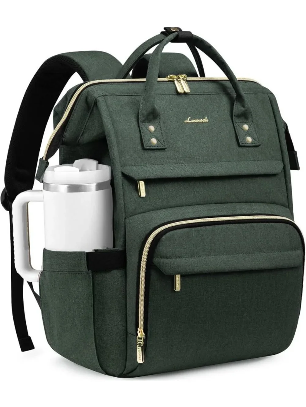 Stylish Waterproof Laptop Backpack for Women, 15.6
